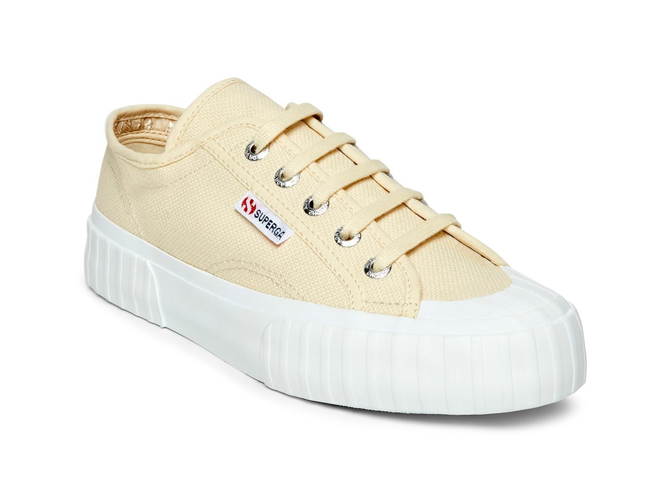 Espadrille Feminino Bege - Superga 2630 Stripe - YNZSC-0624